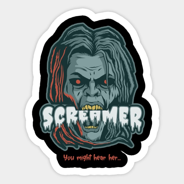 SCREAMER Sticker by Dream the Biggest